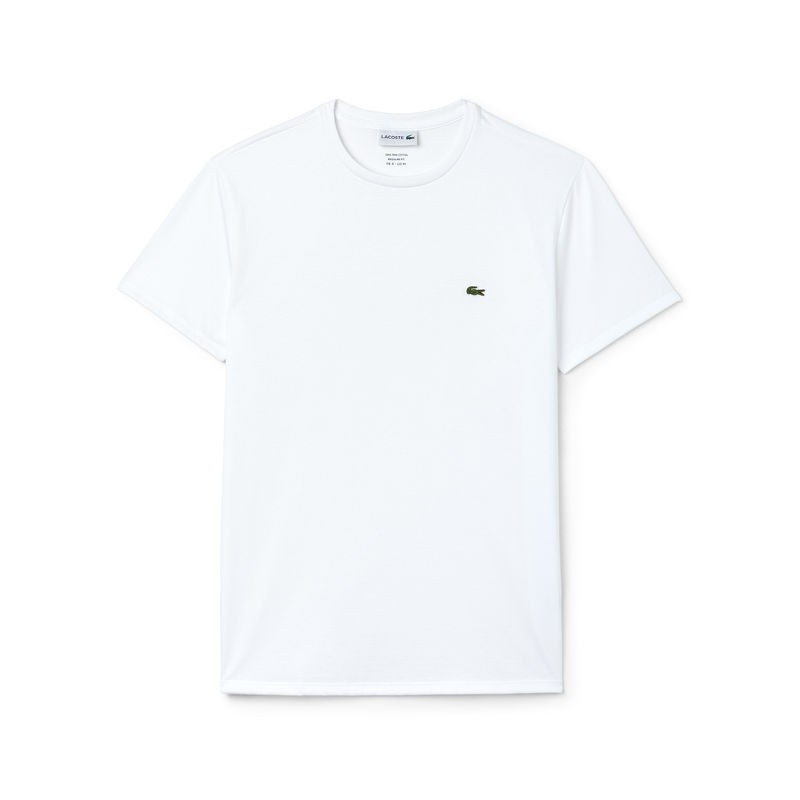 Lacoste T-Shirt M/M Girocollo Blanc Uomo