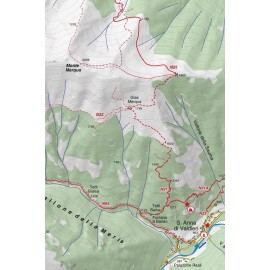 Cartina Valle Gesso Parco Naturale Alpi Marittime