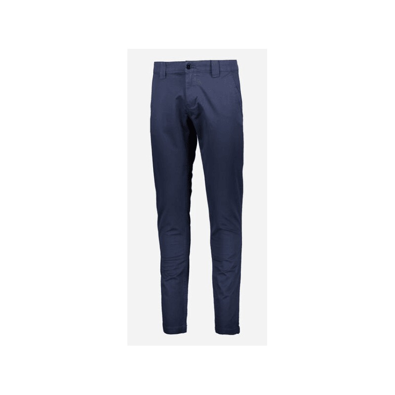 Tommy Jeans Tjm Scanton Chino Pantalone Blu Slim Uomo - Giuglar Shop