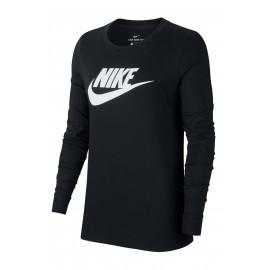 Nike W Nsw Tee Essntl Ls Icon T-Shirt Donna - Giuglar Shop