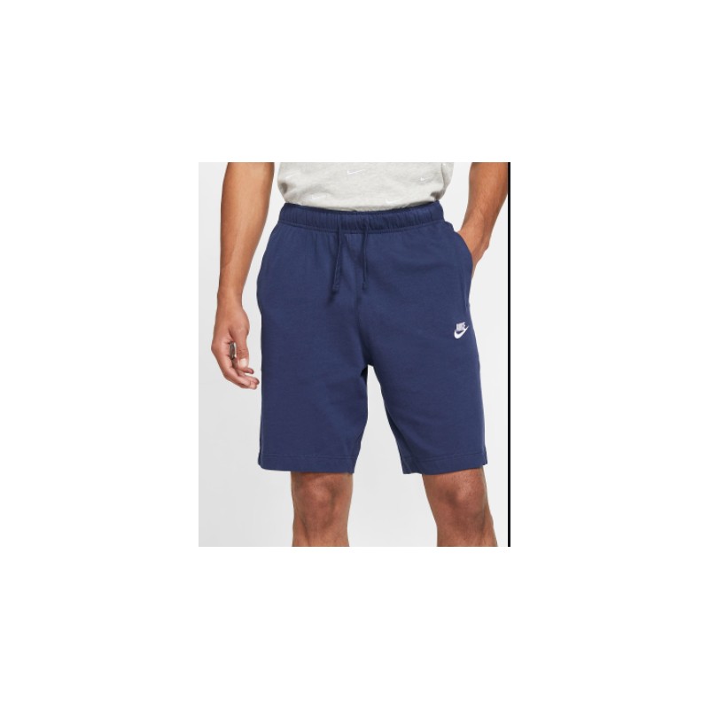 Nike M Nsw Club Short Jsy Pantaloncino Jersey Blu Uomo - Giuglar Shop