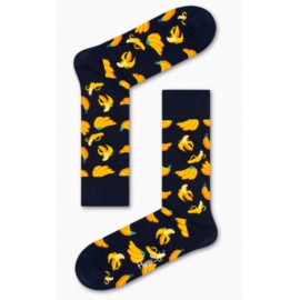 Happy Socks Banana Sock Blu Banane-Giuglar Shop