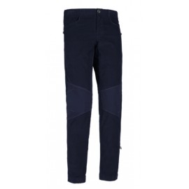 E9 Gusky Ocean Blue Pantaloni Velluto Blu Scuro Uomo-Giuglar Shop