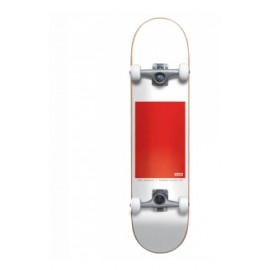 Globe G0 Block Serif Skateboard White/Red - Giuglar Shop