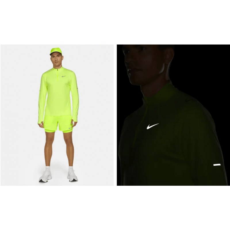 Nike M Nk Df Elmnt Top Hz Maglia Uomo - Giuglar Shop