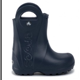 Crocs Handle It Rain Boot Stivaletto Pioggia Blu Scuro Bambino - Giuglar
