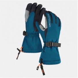 Ortovox Merino Mountain Glove M Petrol Blue - Giuglar Shop