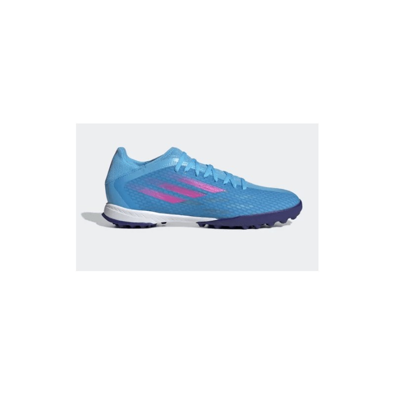 Adidas X Speedflow.3 Tf Skyrus/Tmshpn/Ftwwht Azzurra/Rosa Uomo - Giuglar Shop