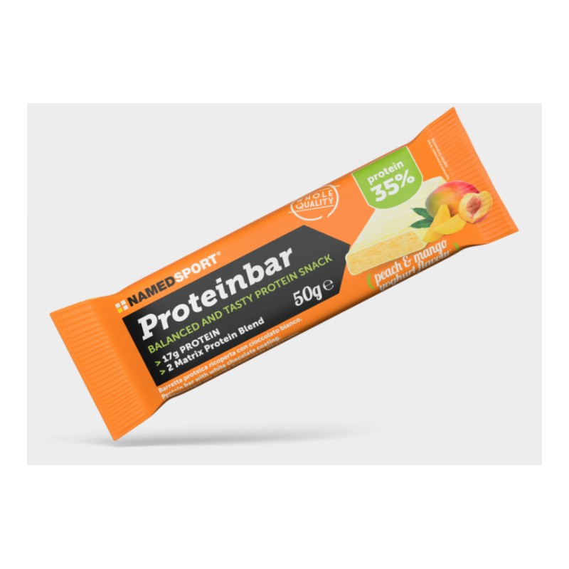 Named Sport Proteinbar Barretta Proteine Gusto Peach/Mango Yoghurt - Giuglar Shop