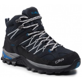 Cmp Rigel Mid Trekking Shoe Wp B.Blue/Cemento Uomo - Giuglar Shop