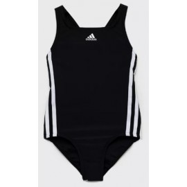 Adidas Junior Fit Suit 3S Yc Costume Intero Nero 3S Bianche Junior|Giuglar Shop