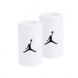 Nike Option Access Jordan Jumpman Wristbands White/Black Coppia Polsini Spugna - Giuglar