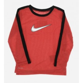 Nike Junior B Nk All Day Play Ls Knit Top T-Shirt M/L Rossa Baby Bimbo - Giuglar Shop