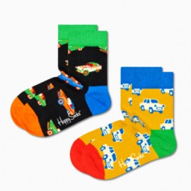 Happy Socks 2 Pack Kids Car Sock - Giuglar Shop