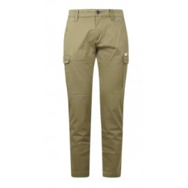 Tjm Scanton Dobby Cargo Pantalone Uniform Olive Tasconi Uomo - Giuglar