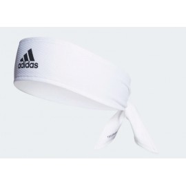 Adidas Ten Tie P.B A.R White/Black Fascia Capelli Bianca - Giuglar