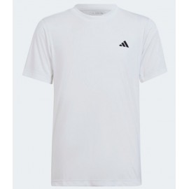Adidas Junior B Club Tee White T-Shirt M/M Tennis Bianca Junior Bimbo - Giuglar