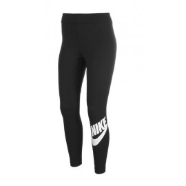 Nike W Nsw Essntl Lggng Futura Hr Black/White Leggings Neri Donna - Giuglar
