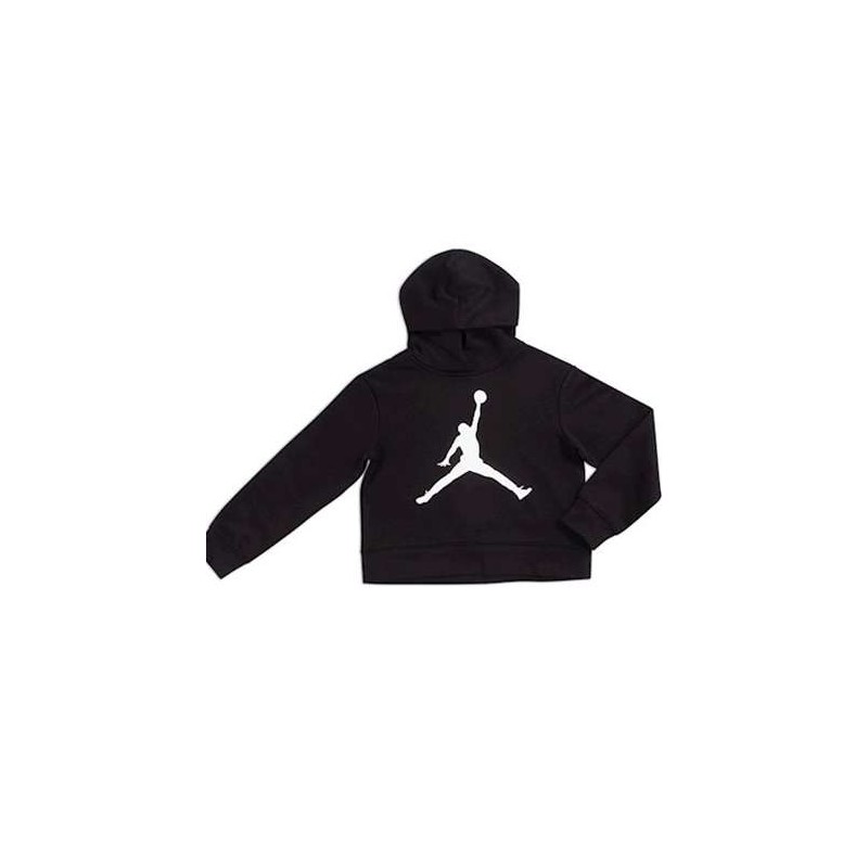 Nike Jordan Jdg Jumpm Cor Po Black Felpa Capp Felpata Nera Logo Junior Bimbo - Giuglar Shop