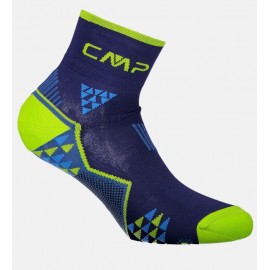 Cmp Trail Running Socks Skinlife B.Blue/Acido - Giuglar