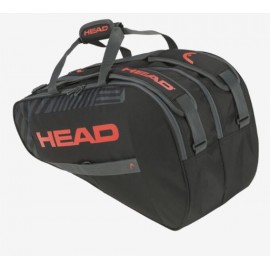 Head Base Racquet Bag M Black/Orange - Giuglar
