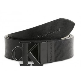 Calvin Klein Accessori Mono Hw Reversib. Belt Pu 30Mm Black/Ancient White Cintura Donna - Giuglar