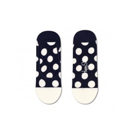 Happy Socks Big Dot Liner Sock Fantasmino Pois Blu/Bia - Giuglar Shop