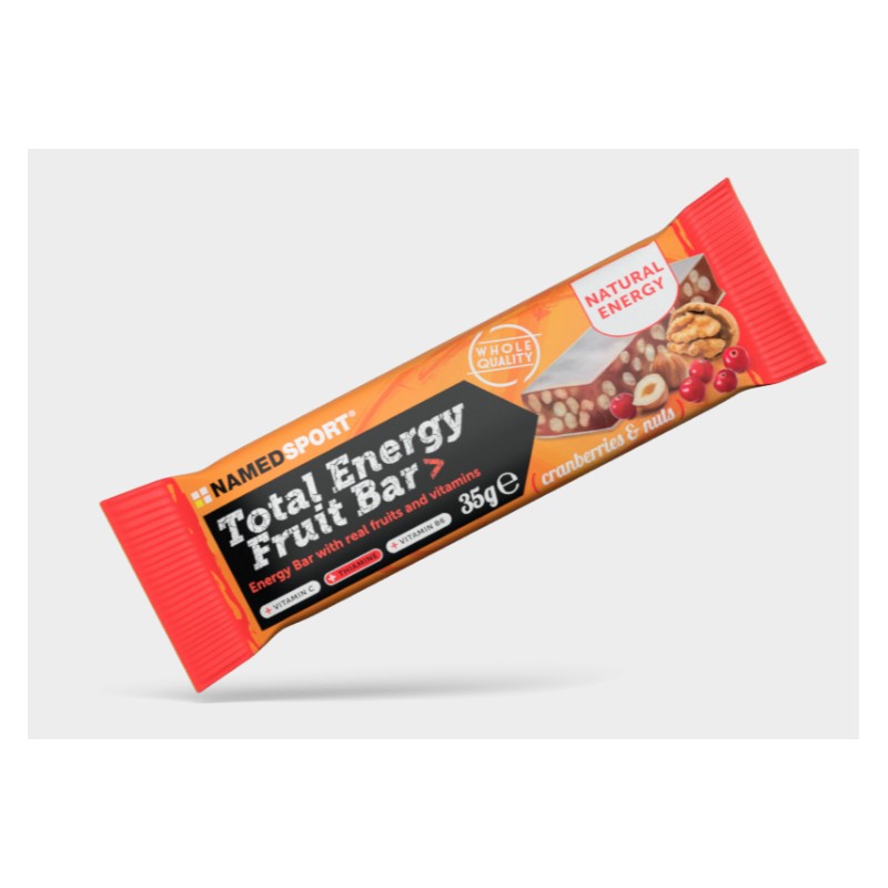 Named Sport Total Energy Fruit Bar Cranberry & Nuts 35G - Giuglar Shop