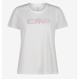 Cmp Woman T-Shirt M/M Bianca Logo Donna - Giuglar Shop