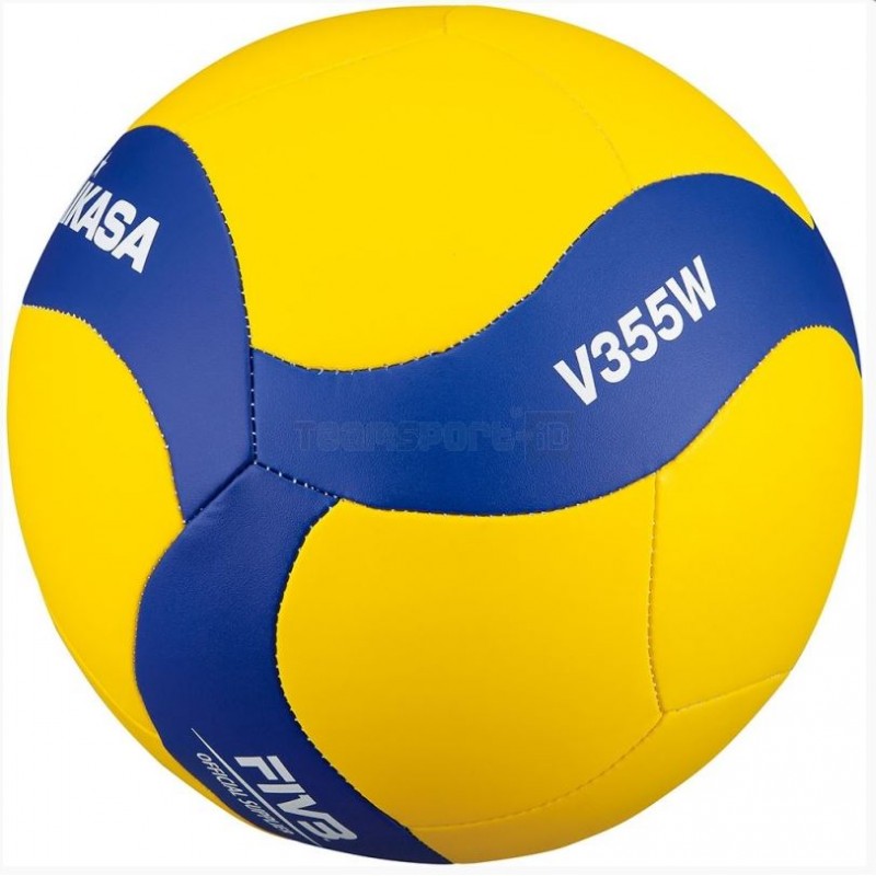 Mikasa Pallone Volley Pelle Sintetica Nr.5 18 Pannelli  Gr.260-280 - Giuglar