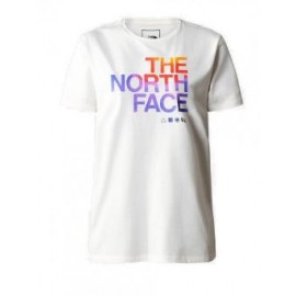 The North Face WomenS Foundation Graphic Tee T-Shirt M/M Gardenia/White Donna - Giuglar