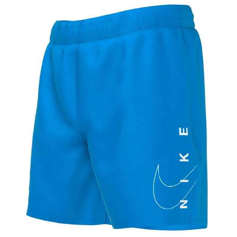 Nike Junior Nike Split Logo Photo Blue Boxer Mare Blu Junior - Giuglar