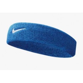 Nike Option Access Swoosh Headband Rb/Wh Fascetta Spugna Royal - Giuglar