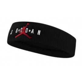 Nike Option Access Jordan Terry Headband Bk/Gr Fascetta Nera Logo - Giuglar