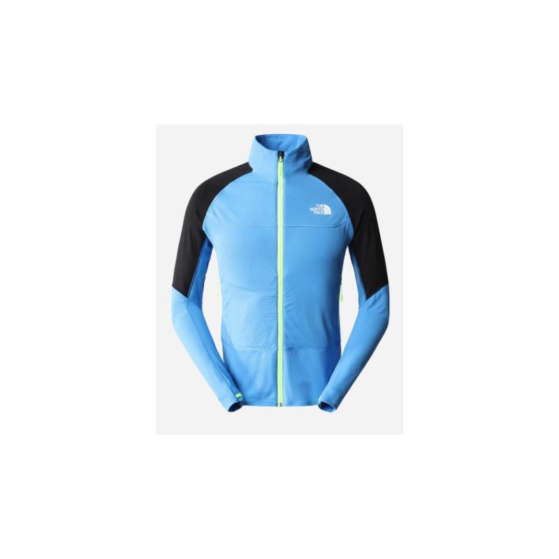 The North Face MenS Bolt Polartec Jacket Super Sonic Blue/Tnfblack Uomo - Giuglar