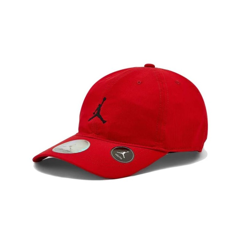 Nike Jordan Jordan Essential Cap Black Cappellino Visiera Rosso - Giuglar