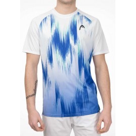 Head Top Spin T-Shirt M/M Bianca Fantasia Blu Uomo - Giuglar