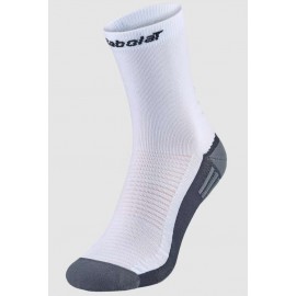Babolat Calze Padel Mid-Calf Socks White/Black - Giuglar