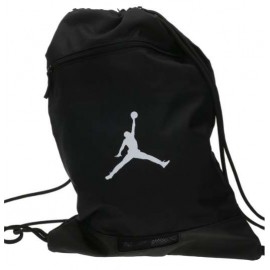 Nike Jordan Sport Gym Sack Black Sacchetta Zip Nero - Giuglar