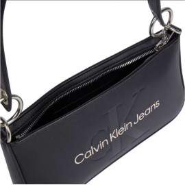 Calvin Klein Accessori Sculpted Shoulder Pouch25 Mono Black Borsetta - Giuglar