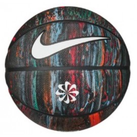 Nike Option Access Everyday Plgrd Nn 07 Mt/Bk/Wh Pallone Basket Nero/Multicolor - Giuglar