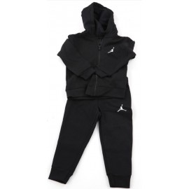 Nike Jordan Essentials Fz Box Set Tuta+T-Shirt Black Junior Bimbo - Giuglar
