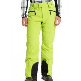 Ea7 Trouser Pantalone Sci Con Bretelle Verde Lime Uomo - Giuglar