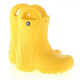 Crocs Handle It Rain Boot Stivaletto Pioggia Giallo Bambina - Giuglar Shop