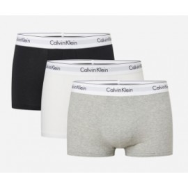Calvin Klein Underwear Trunk 3Pk 100 Boxer Neri/Bianchi/Grigi - Giuglar