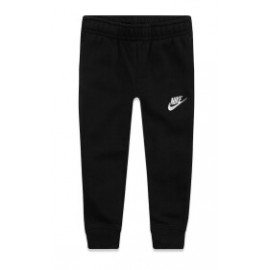 Nike Junior Club Fleece Rib Cuff Pantalone Black Felpato Nero Baby Bimbo - Giuglar