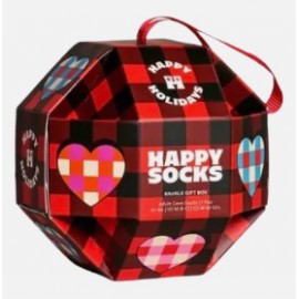 Happy Socks 1-Pack Bauble Sock Gift Box Pallina Natale - Giuglar