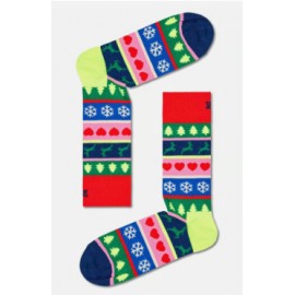 Happy Socks Christmas Stripe Sock Natale - Giuglar