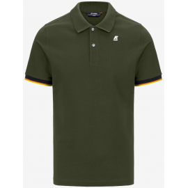 K-way Vincent Polo Green...