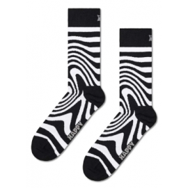 Happy Socks Dizzy Sock Black